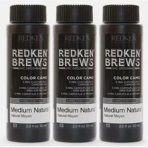 Redken Brews Camo Medium Natural x 3
